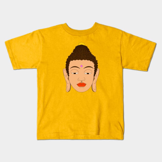 Buddha Kids T-Shirt by RMZ_NYC